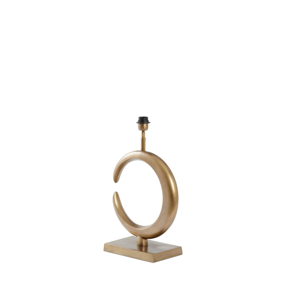 Lune 50cm Bronze pied de lampe De Light & Living - 