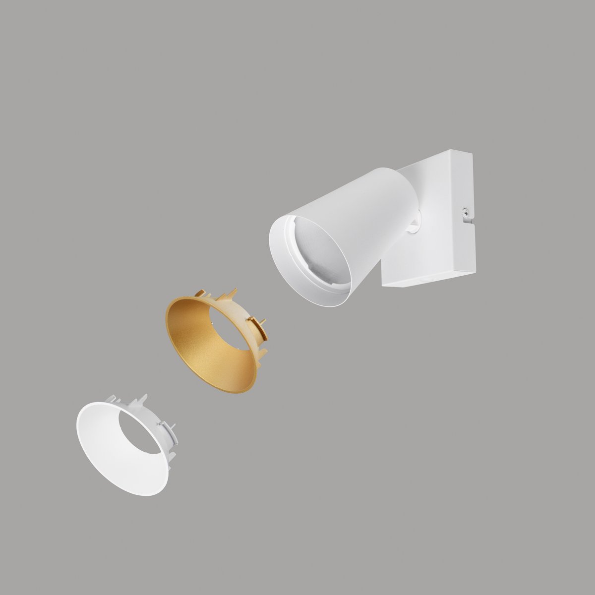 Sharp Blanc lampe de lecture De Trio Lighting - 