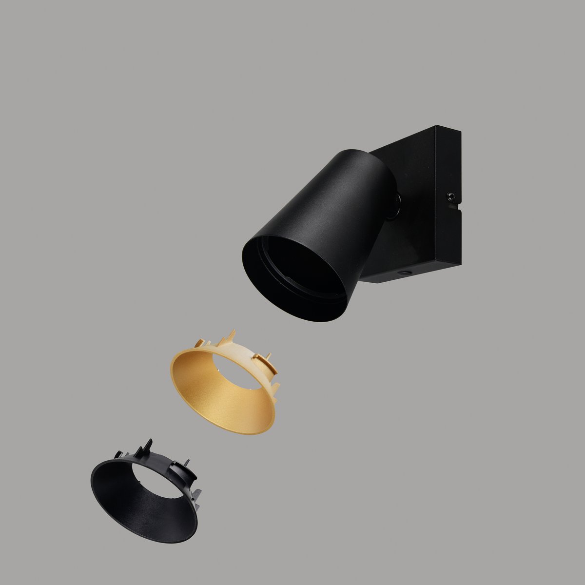 Sharp Noir lampe de lecture De Trio Lighting - 