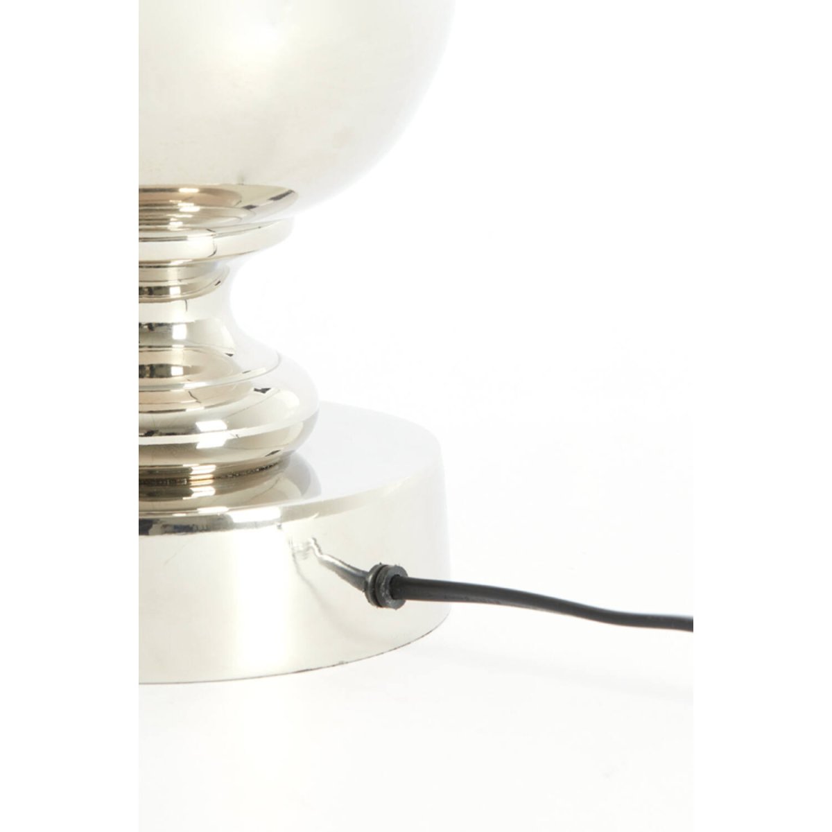 Cady 40cm Nickel pied de lampe De Light & Living - 