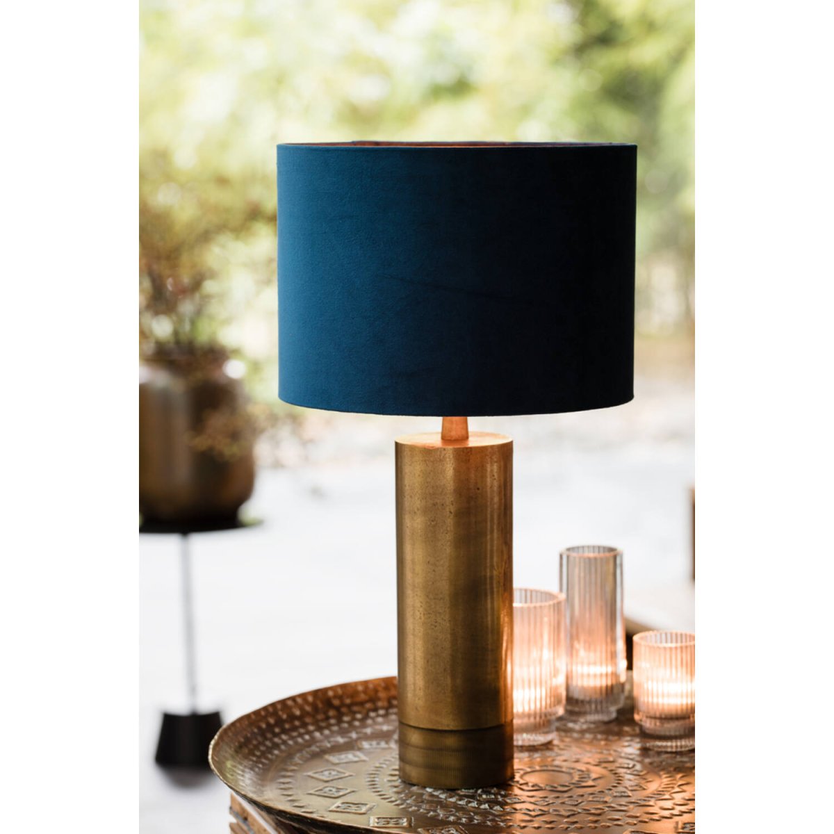 Savi 33cm Bronze pied de lampe De Light & Living - 