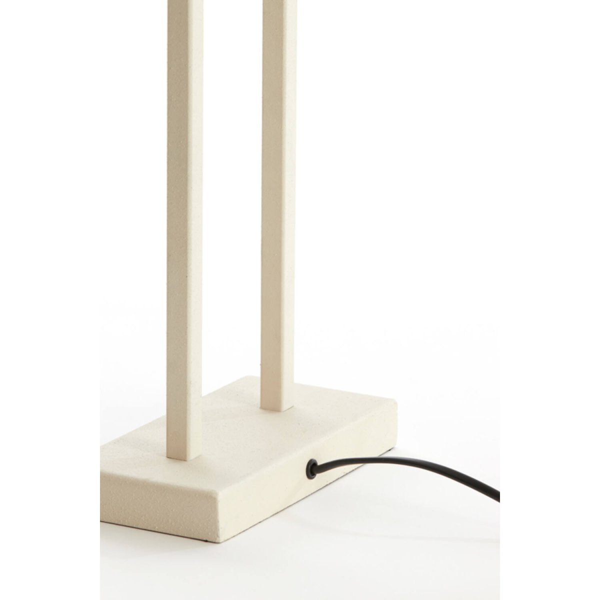 Shiva 40cm Blanc crémeux pied de lampe De Light & Living - 