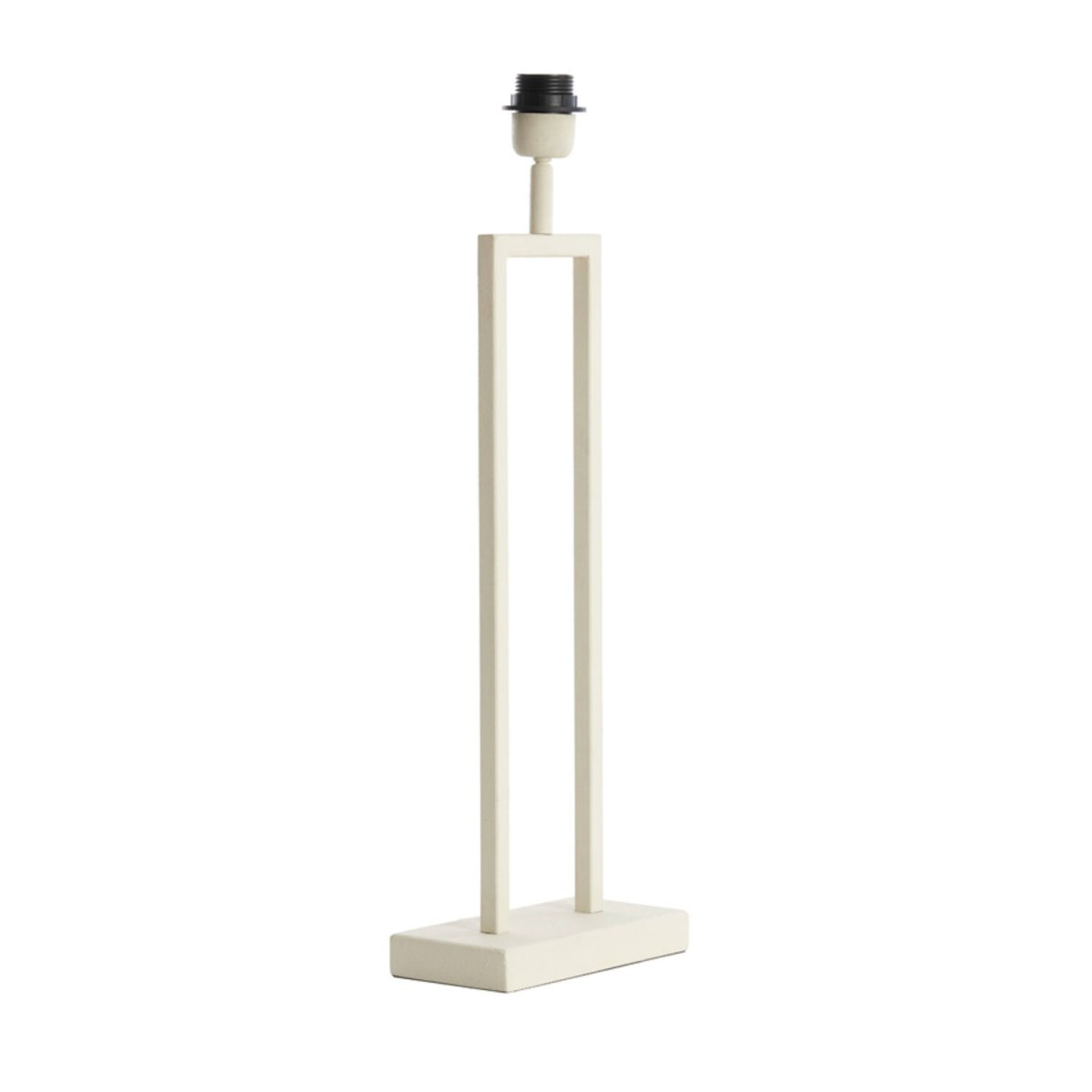 Shiva 55cm Blanc crémeux pied de lampe De Light & Living - 