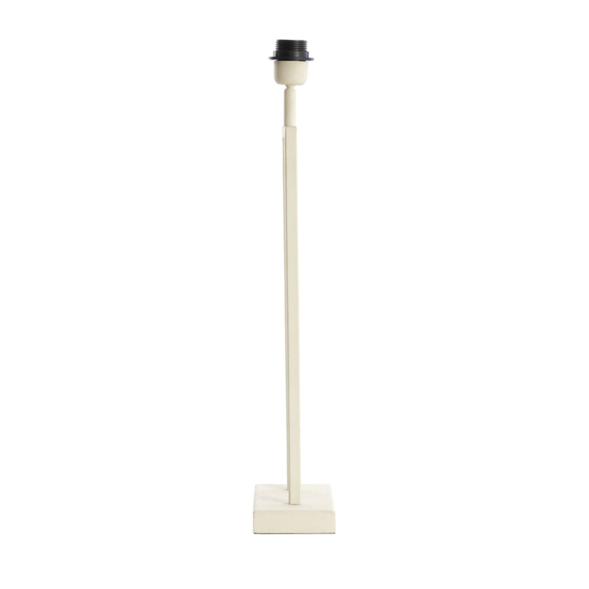 Shiva 55cm Blanc crémeux pied de lampe De Light & Living - 
