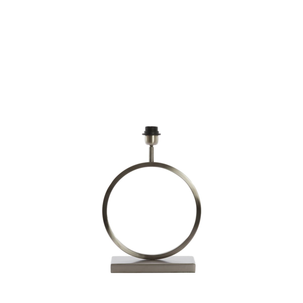 Liva 42cm Argent pied de lampe De Light & Living - 