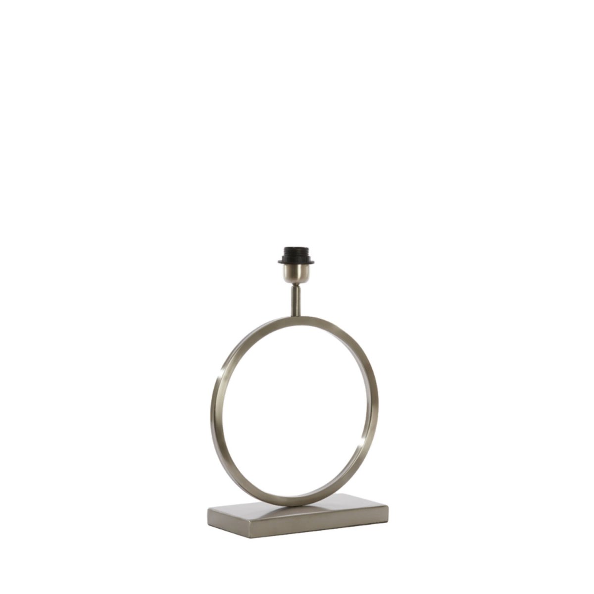 Liva 42cm Argent pied de lampe De Light & Living - 