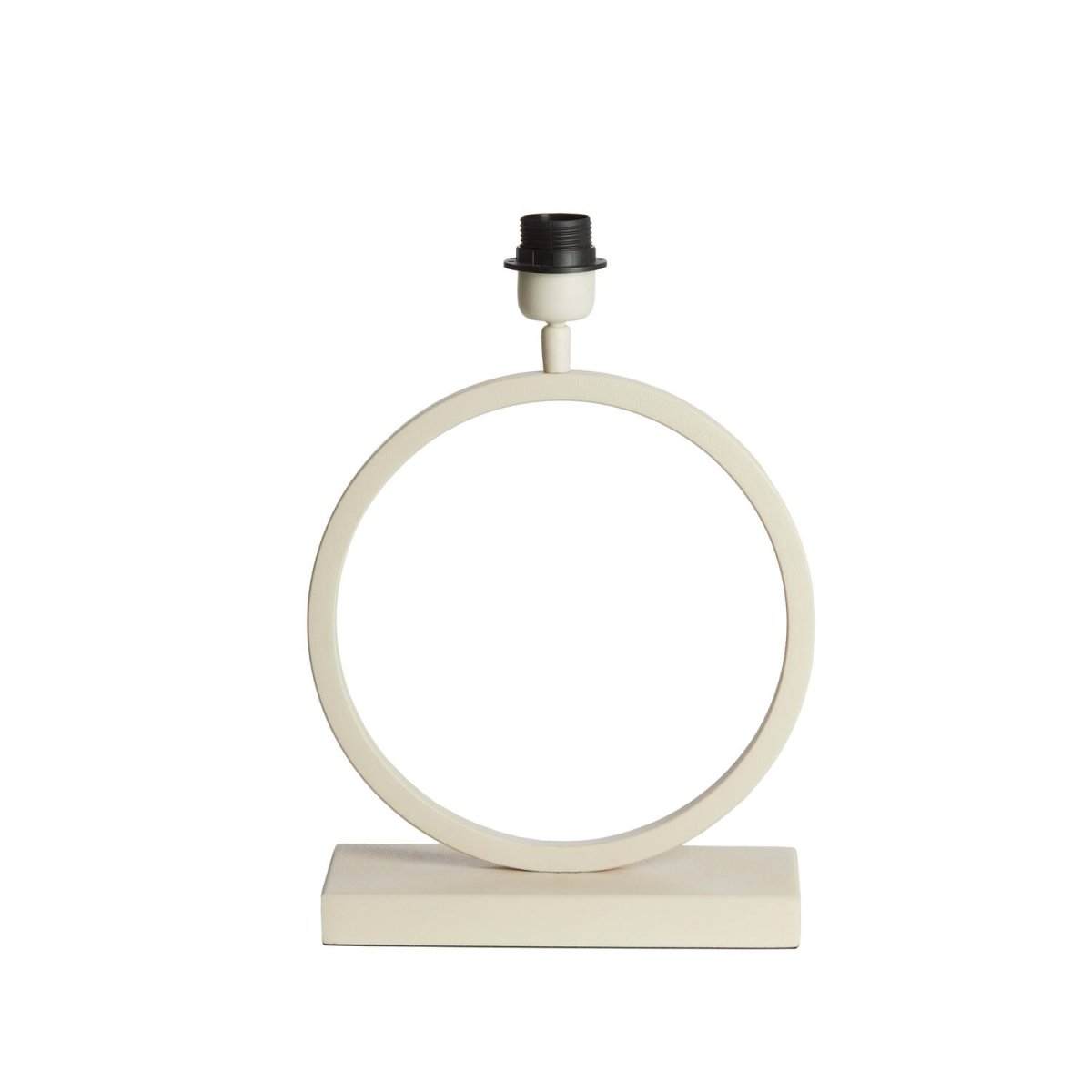 Liva 43cm Blanc crémeux pied de lampe De Light & Living - 