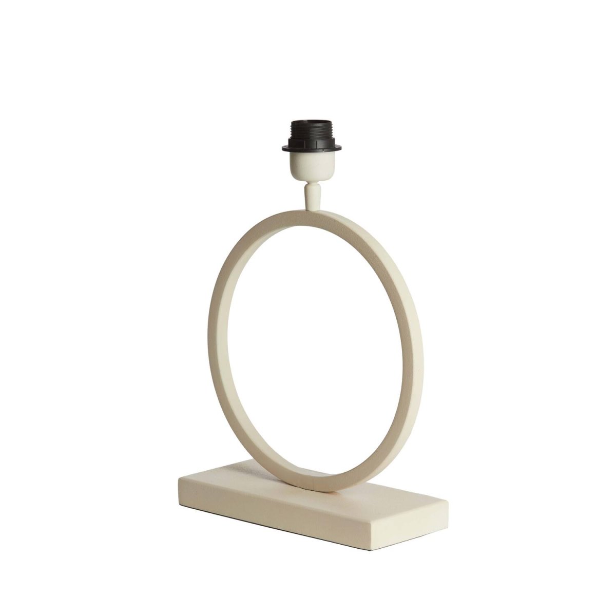 Liva 43cm Blanc crémeux pied de lampe De Light & Living - 