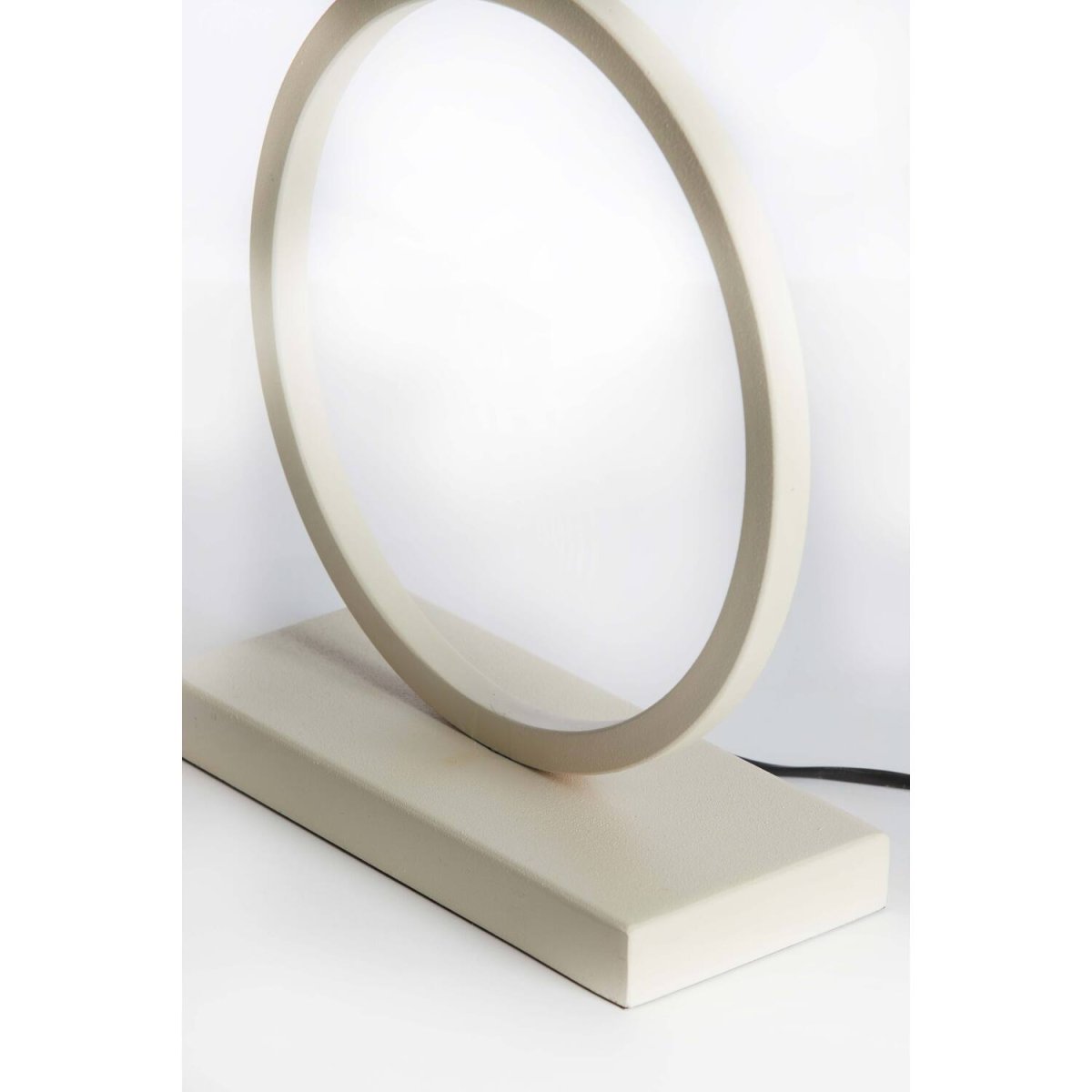 Liva 43cm Blanc crémeux pied de lampe De Light & Living - 
