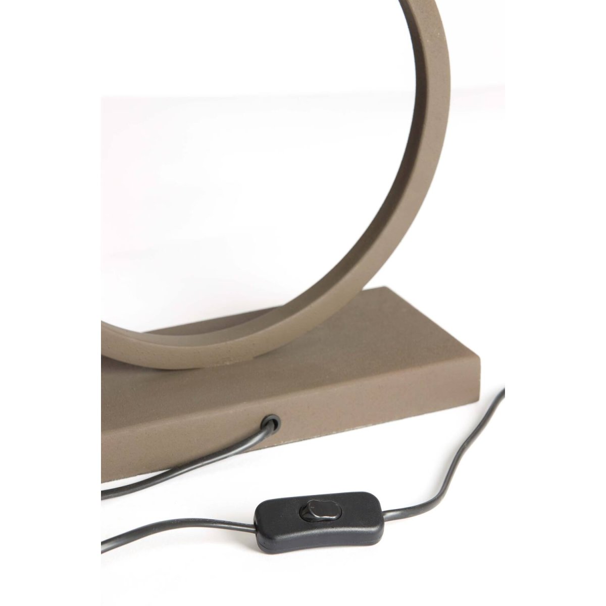 Liva 43cm Brun pied de lampe De Light & Living - 