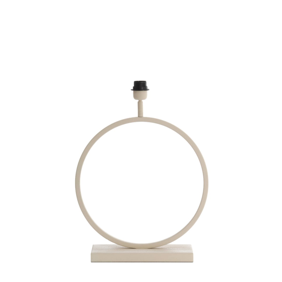 Liva 53cm Blanc crémeux pied de lampe De Light & Living - 