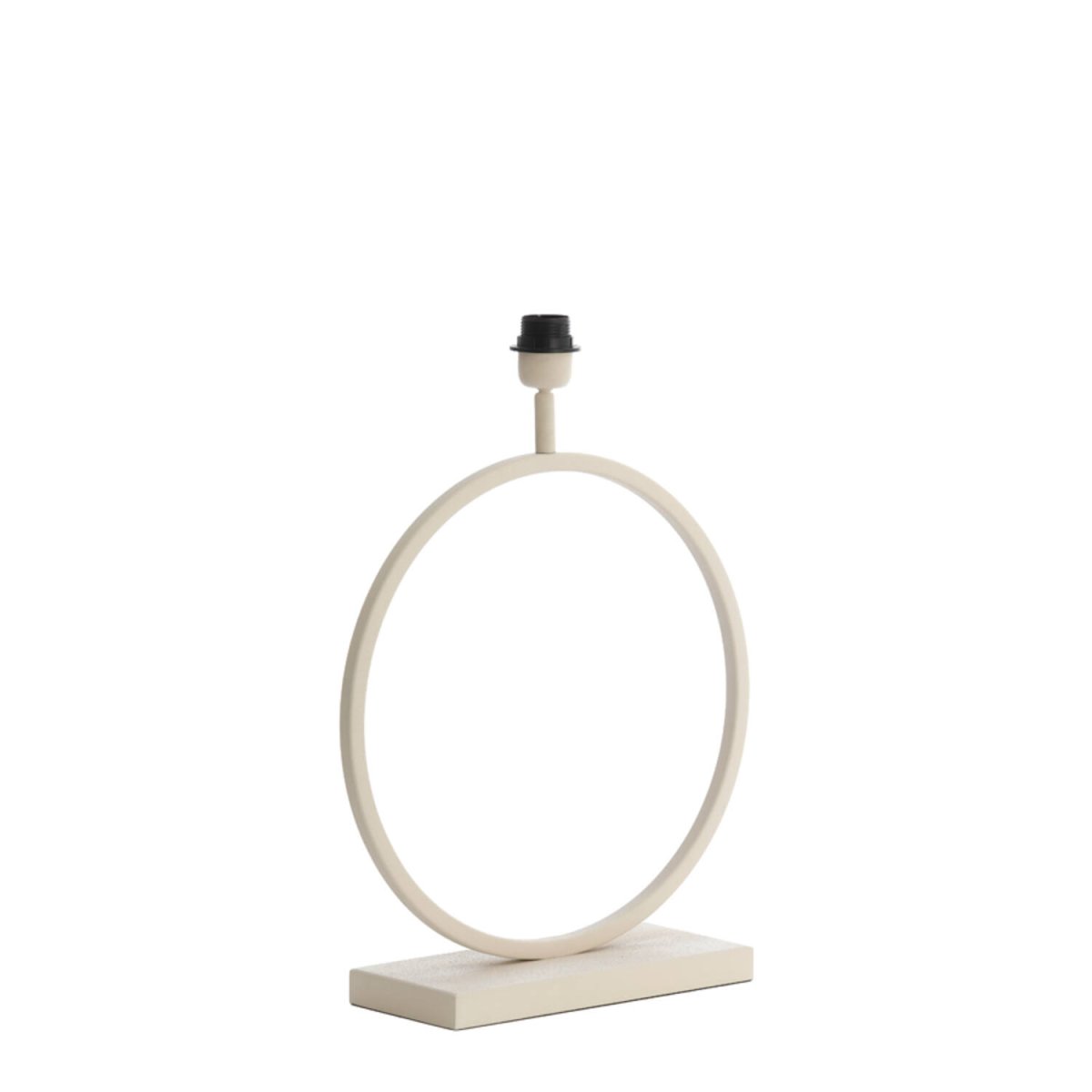 Liva 53cm Blanc crémeux pied de lampe De Light & Living - 