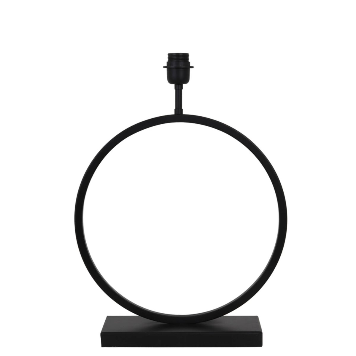 Liva 53cm Noir pied de lampe De Light & Living - 