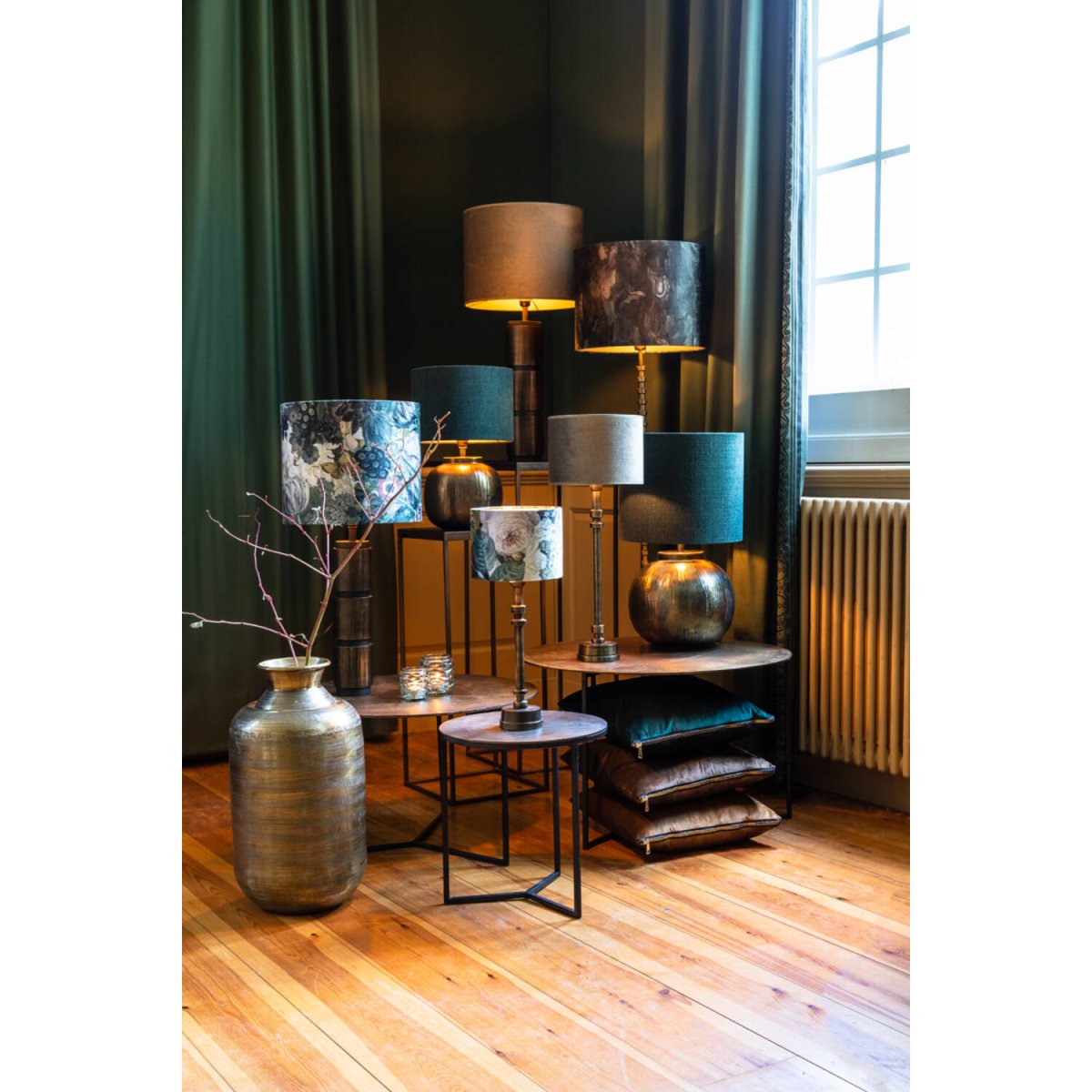 Bolcho 38cm Bronze pied de lampe De Light & Living - 