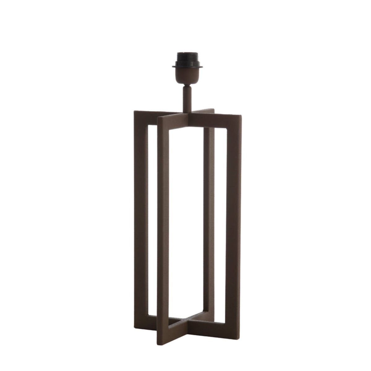Mace 46cm Brun pied de lampe De Light & Living - 