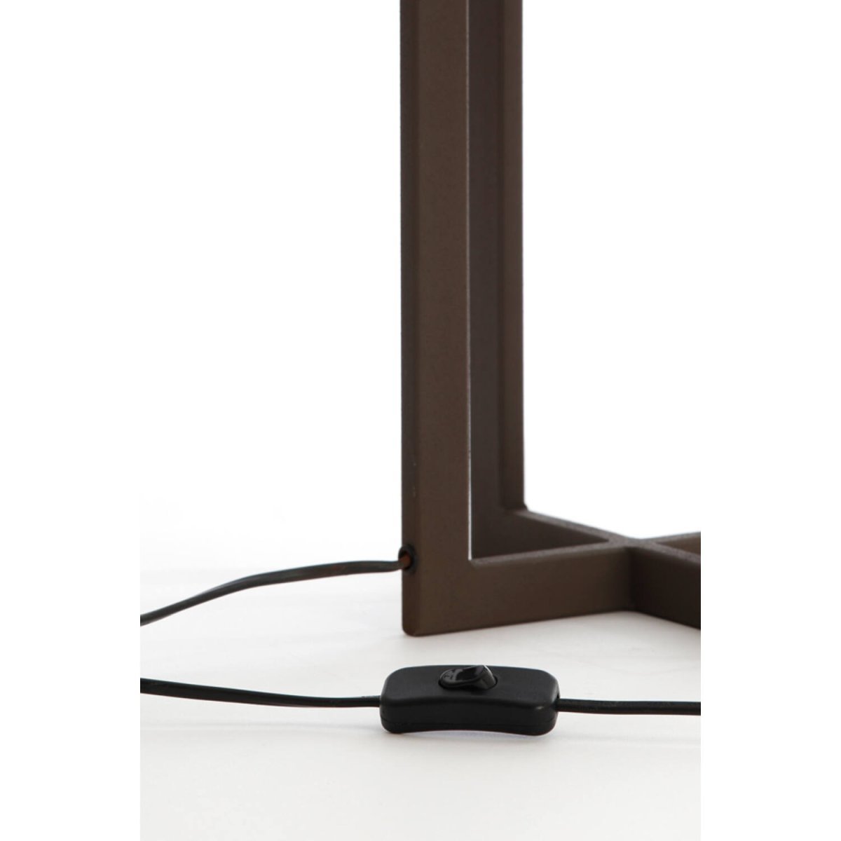 Mace 46cm Brun pied de lampe De Light & Living - 