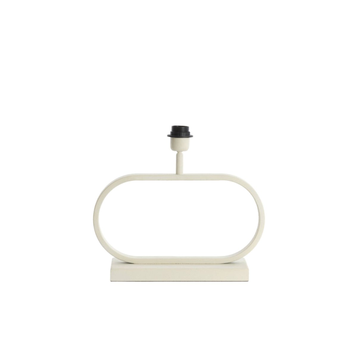 Jamiro 30cm Blanc crémeux pied de lampe De Light & Living - 