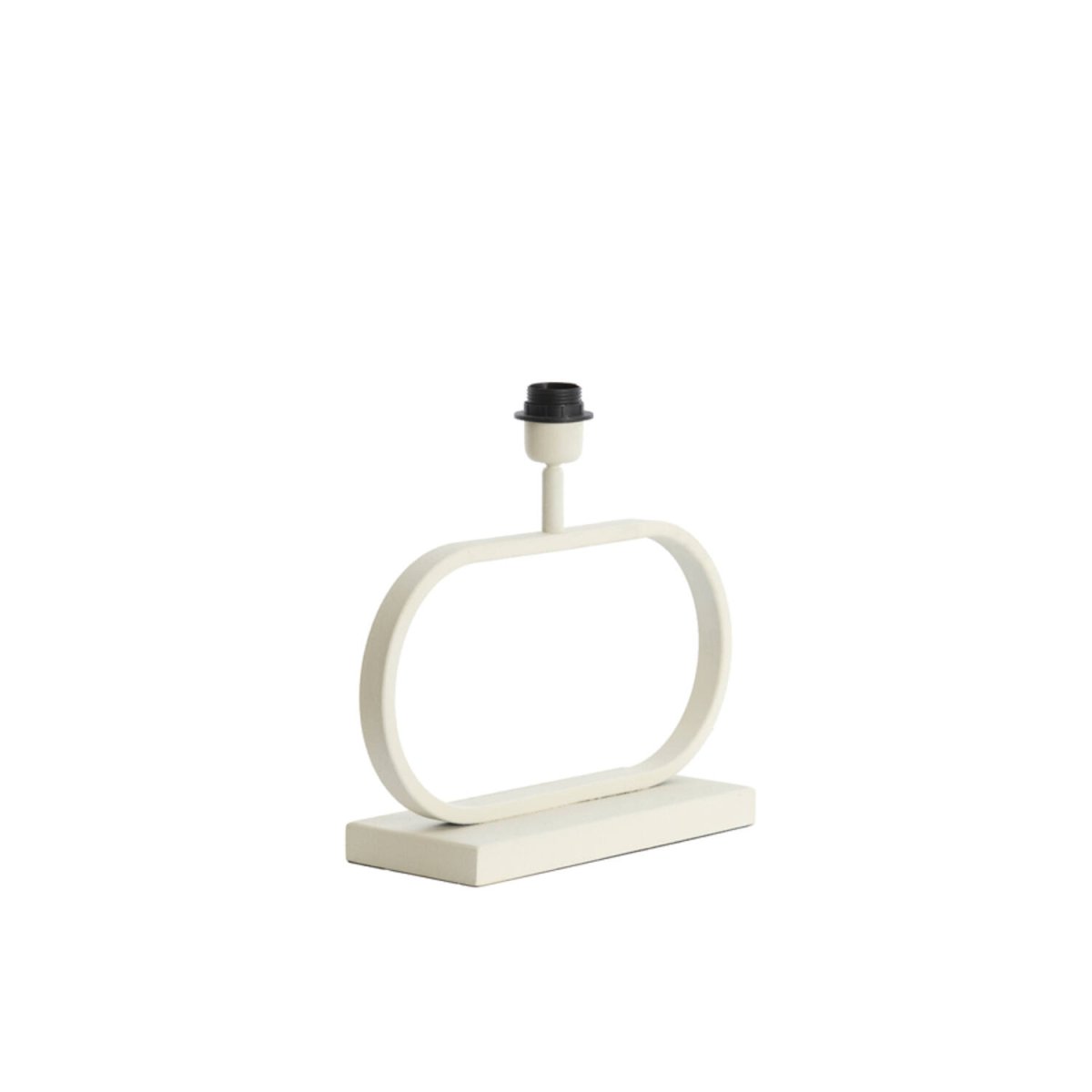 Jamiro 30cm Blanc crémeux pied de lampe De Light & Living - 