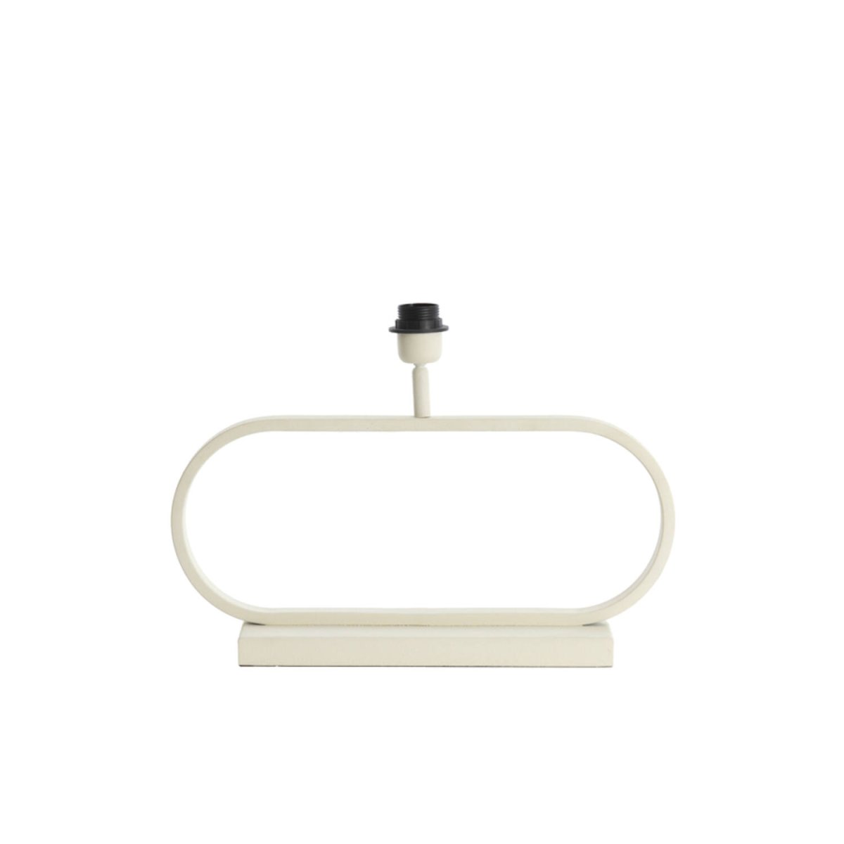 Jamiro 30cm Blanc crémeux pied de lampe De Light & Living - 