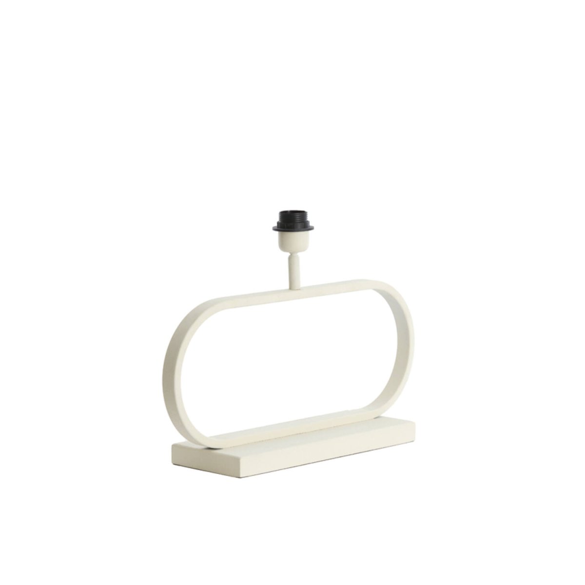 Jamiro 30cm Blanc crémeux pied de lampe De Light & Living - 