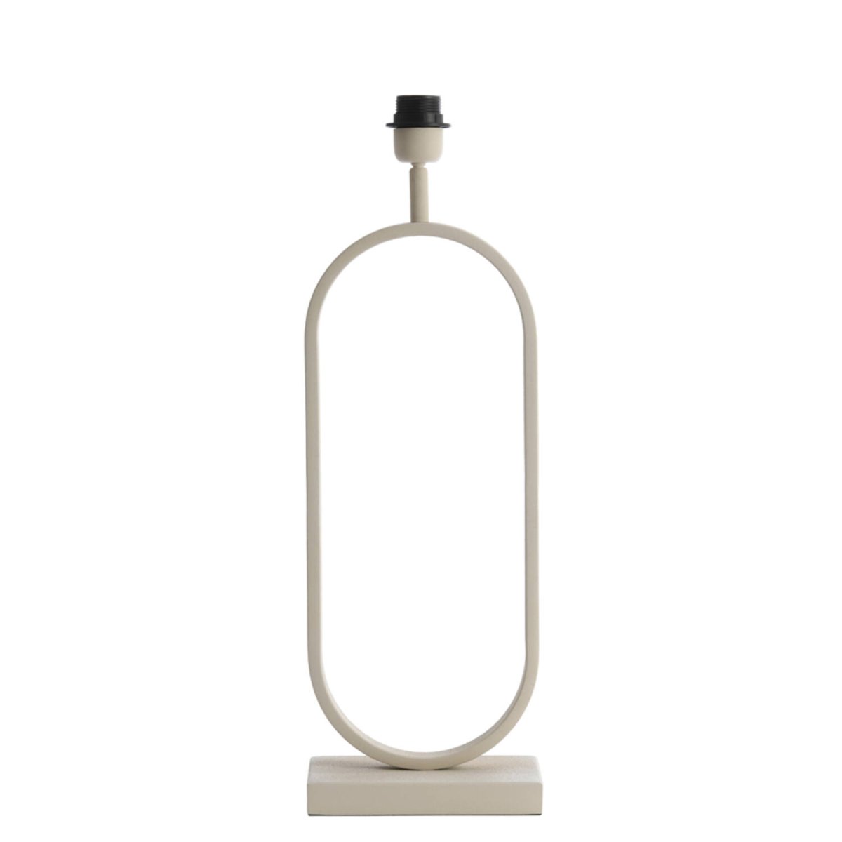Jamiri 55cm Blanc crémeux pied de lampe De Light & Living - 
