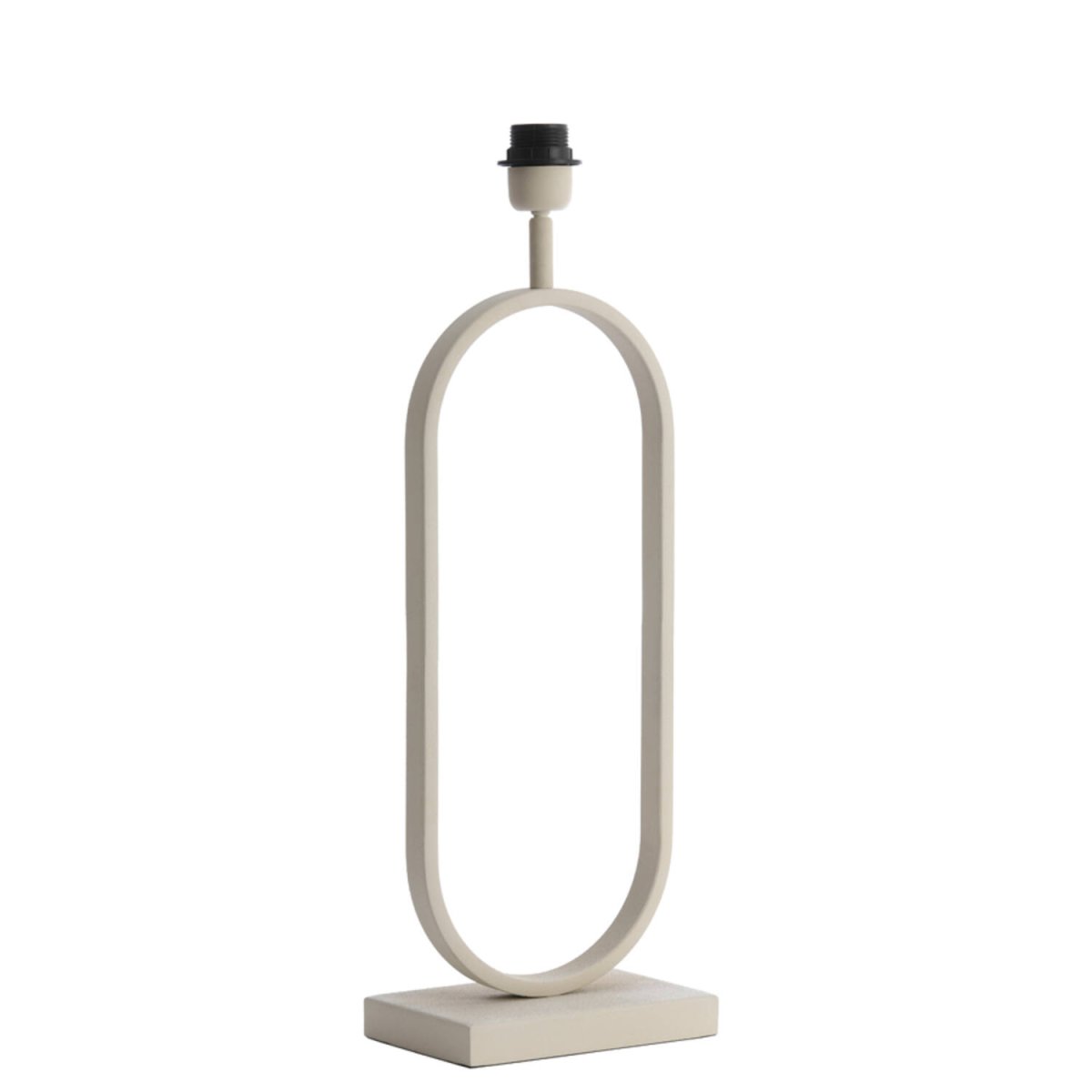 Jamiri 55cm Blanc crémeux pied de lampe De Light & Living - 