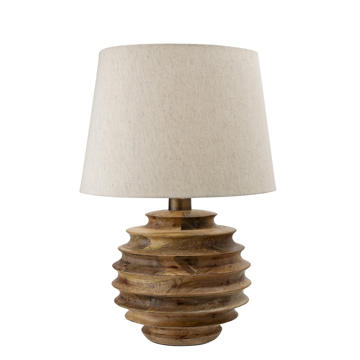 Svale 54cm Bois lampe de table De Bloomingville - Fabriqu&eacute;e en manguier massif, ses courbes naturelles cr&eacute;ent une expression vibrante et organique, faisant de chaque lampe une pi&egrave;ce de d&eacute;coration unique.