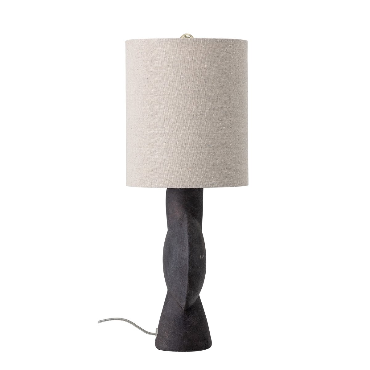 Sergio 55cm Brun lampe de table De Bloomingville - La lampe de table Sergio de Bloomingville est une lampe polyvalente et &eacute;l&eacute;gante, &agrave; la forme minimaliste, inspir&eacute;e du design nordique.