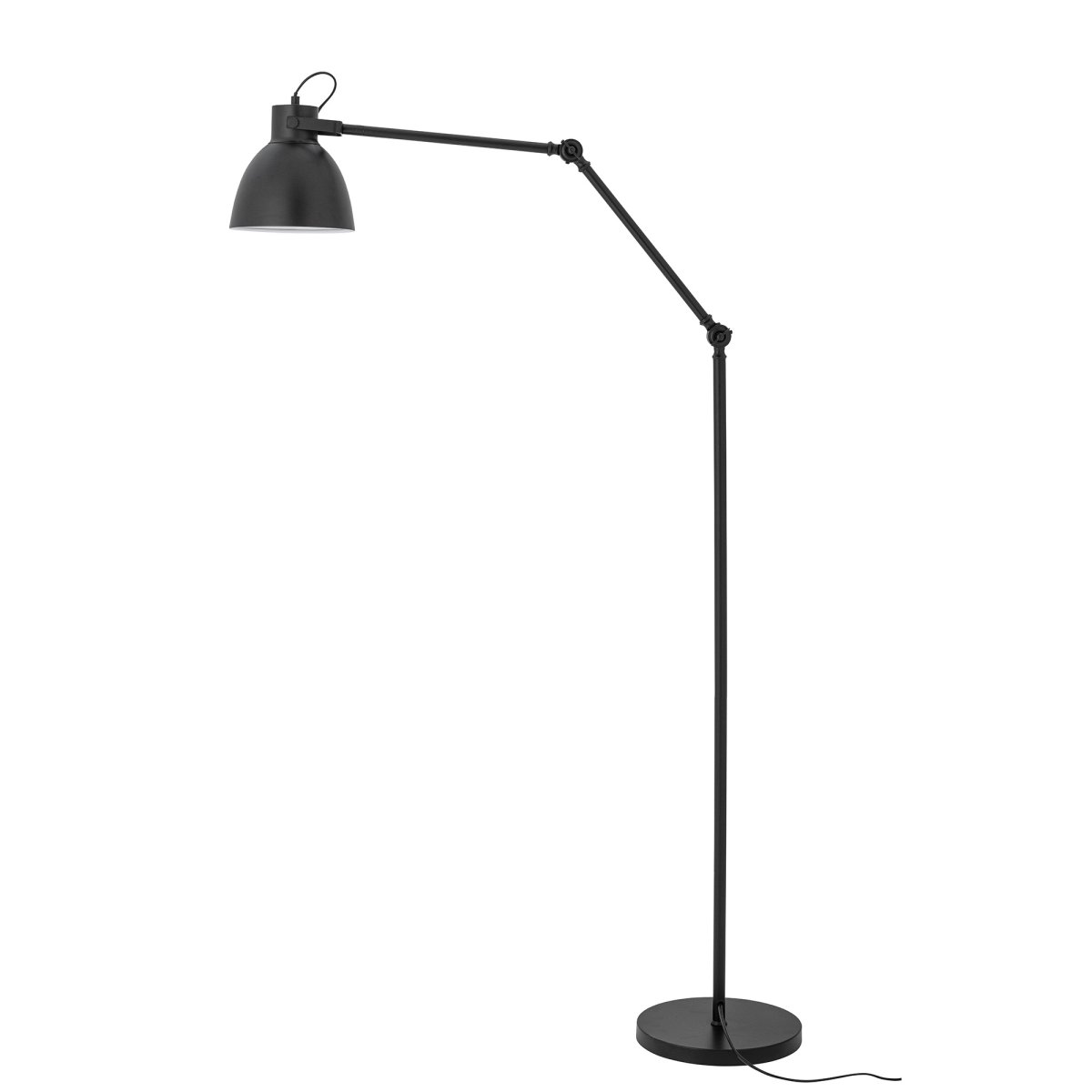 Barca Noir lampadaire De Bloomingville - &Eacute;l&eacute;gant et fonctionnel, ce lampadaire allie design classique et flexibilit&eacute; et s'int&egrave;gre aussi bien aux int&eacute;rieurs modernes que traditionnels.