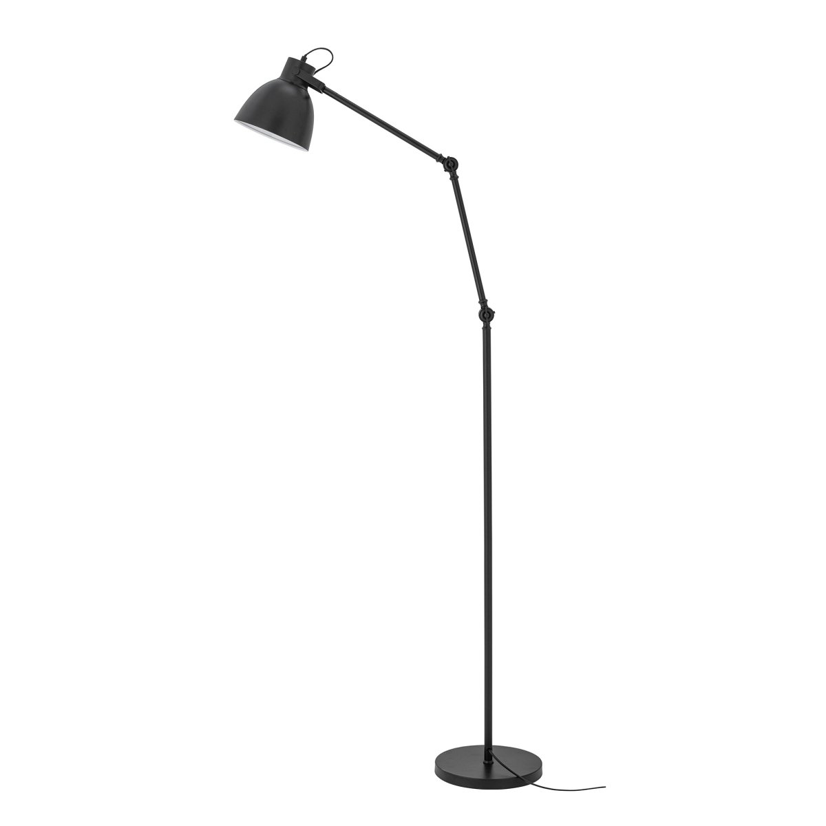 Barca Noir lampadaire De Bloomingville - &Eacute;l&eacute;gant et fonctionnel, ce lampadaire allie design classique et flexibilit&eacute; et s'int&egrave;gre aussi bien aux int&eacute;rieurs modernes que traditionnels.