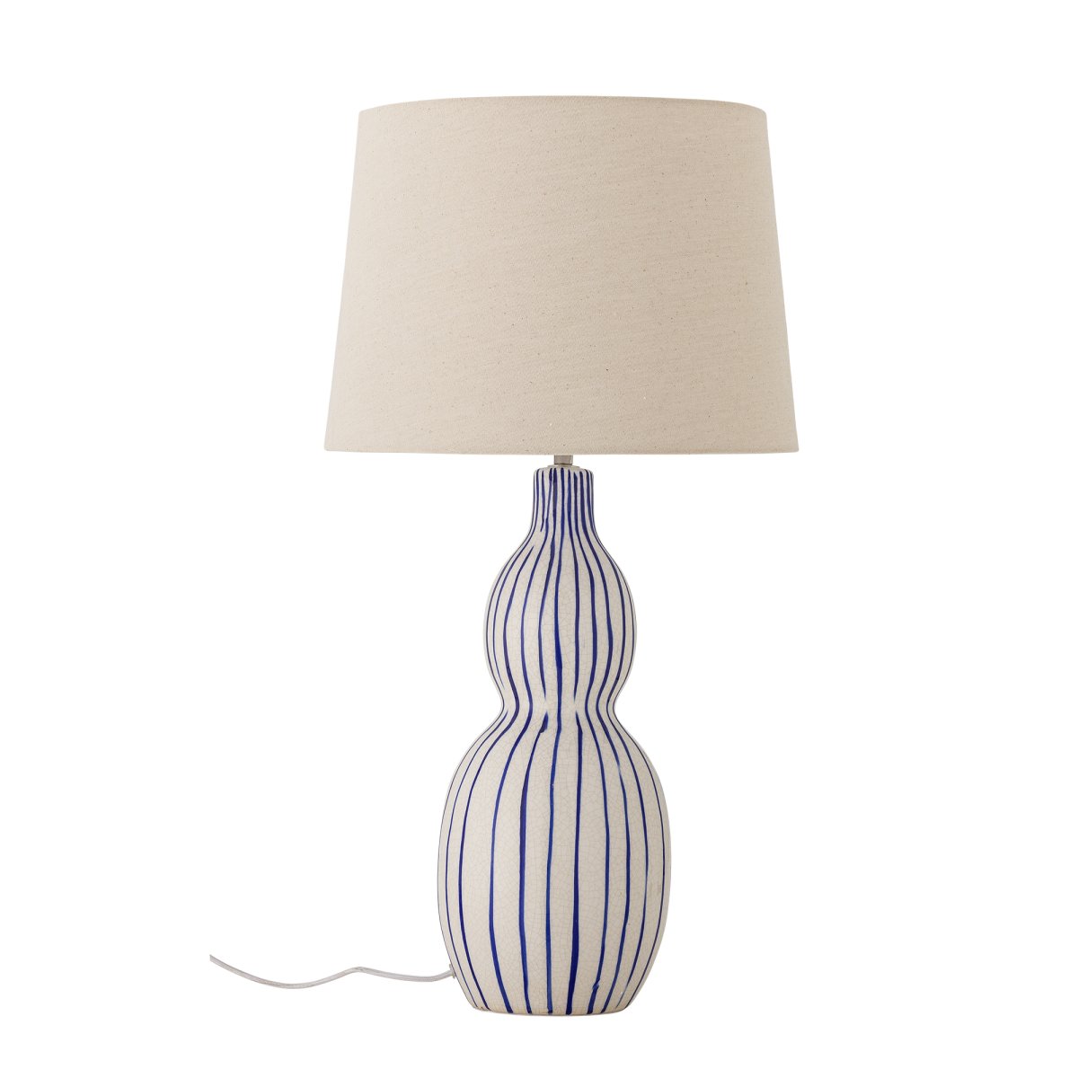 Gavisa 68cm Bleu lampe de table De Bloomingville - La lampe de table Gavisa est un &eacute;l&eacute;ment de d&eacute;coration &eacute;l&eacute;gant et unique qui apportera caract&egrave;re et style &agrave; votre int&eacute;rieur.