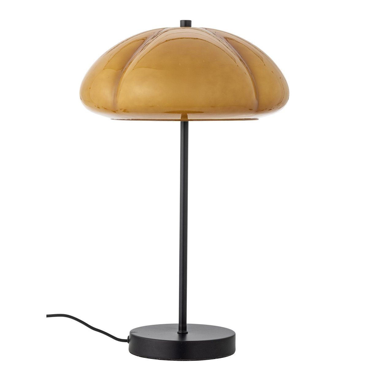 Kinoko 47cm Jaune foncé lampe de table De Bloomingville - Id&eacute;ale pour sublimer votre bureau, votre table d'appoint ou votre table de chevet, Kinoko est &agrave; la fois une source de lumi&egrave;re fonctionnelle et une touche d'&eacute;l&eacute;gance dans votre int&eacute;rieur.