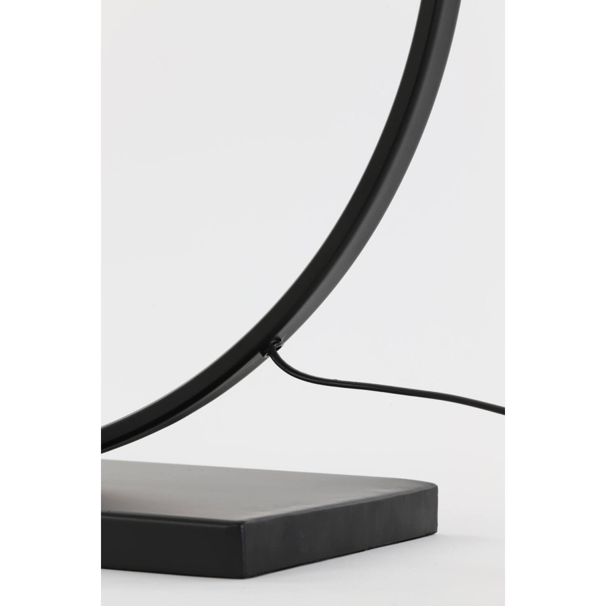 Liva 80cm Noir pied de lampe De Light & Living - 