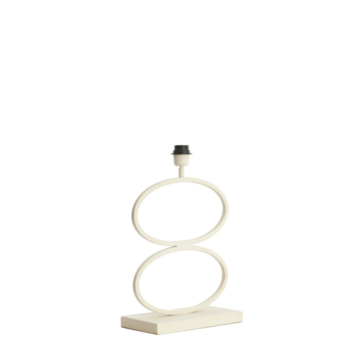 Stelius 42cm Blanc crémeux pied de lampe De Light & Living - 