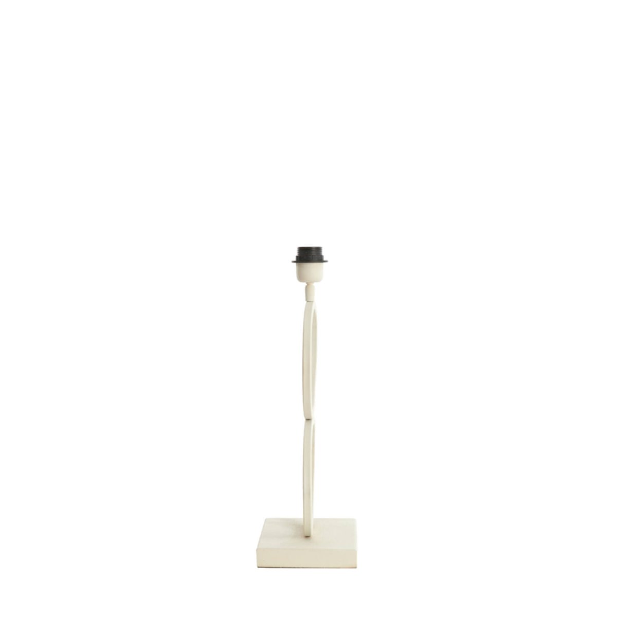 Stelius 42cm Blanc crémeux pied de lampe De Light & Living - 