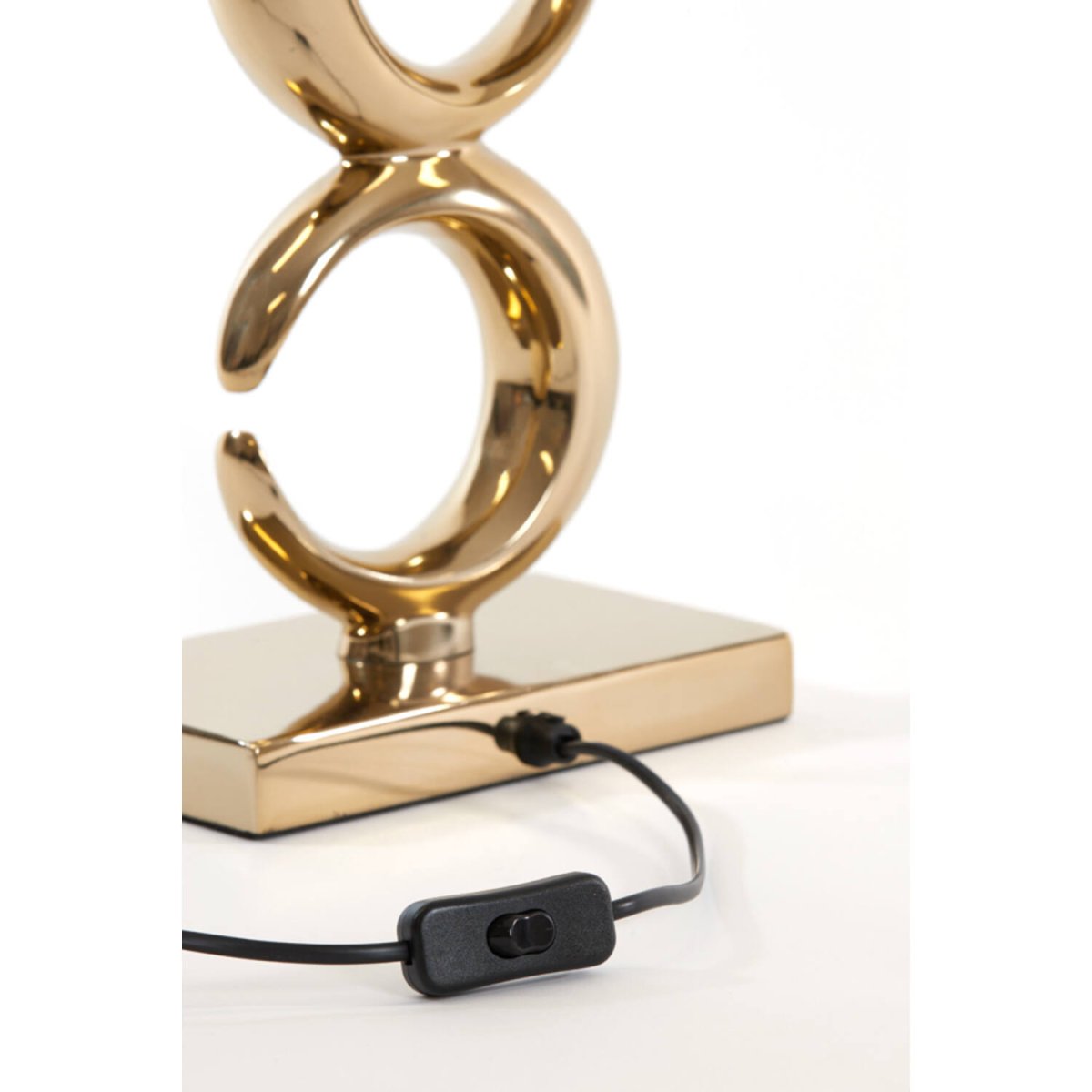 Maan 65cm Or pied de lampe De Light & Living - 