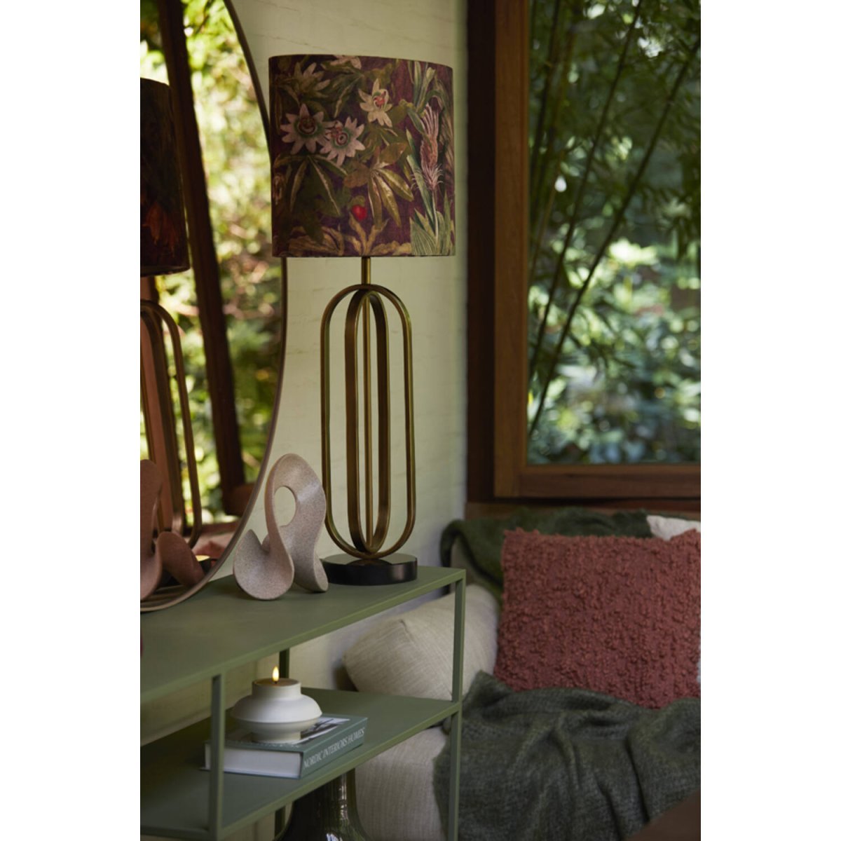 Aster 55cm Bronze pied de lampe De Light & Living - 