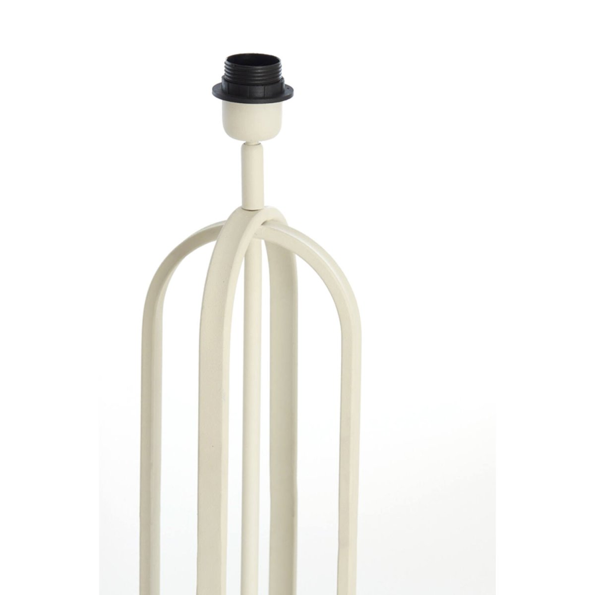 Aster 55cm Blanc crémeux pied de lampe De Light & Living - 