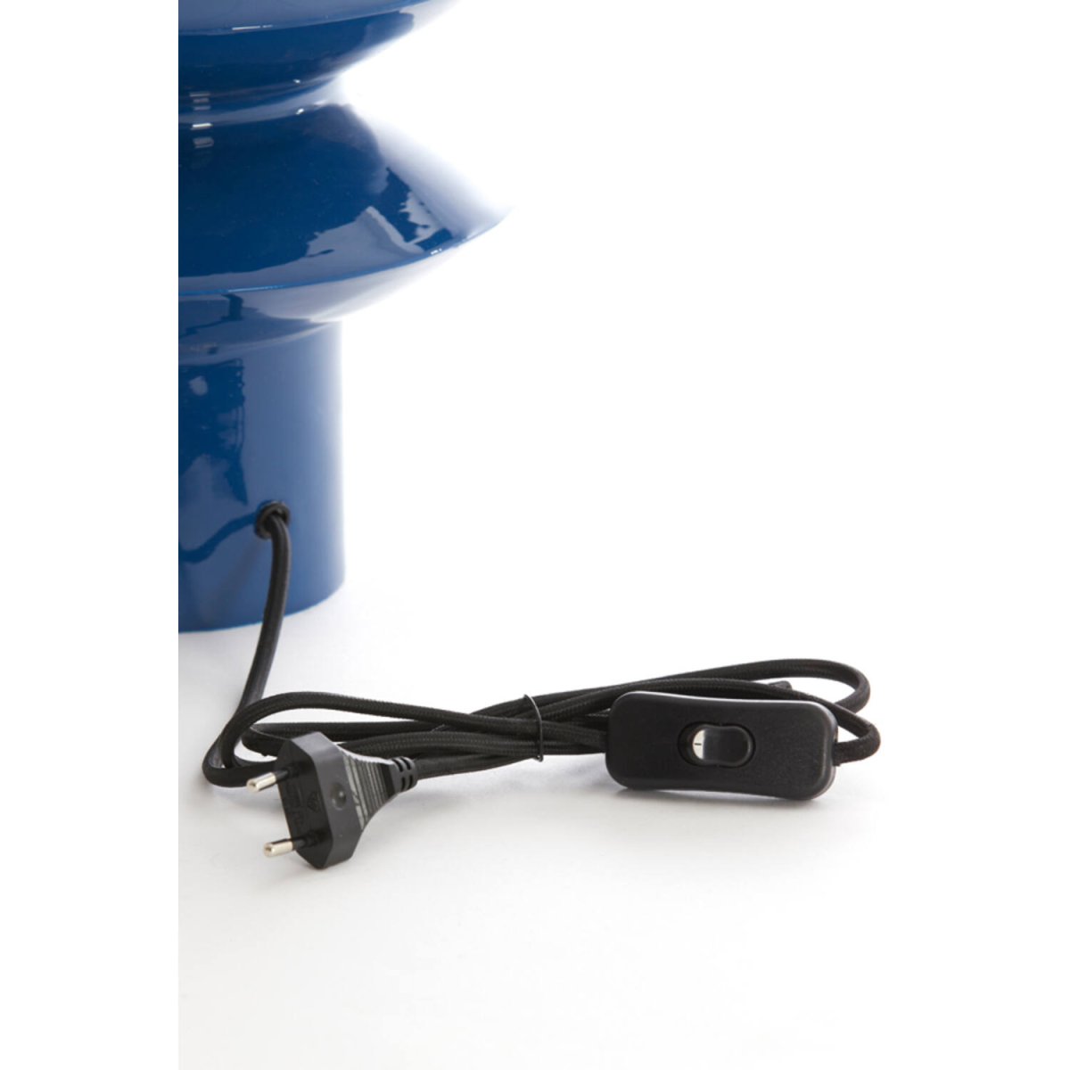 Petch 26cm Bleu pied de lampe De Light & Living - 