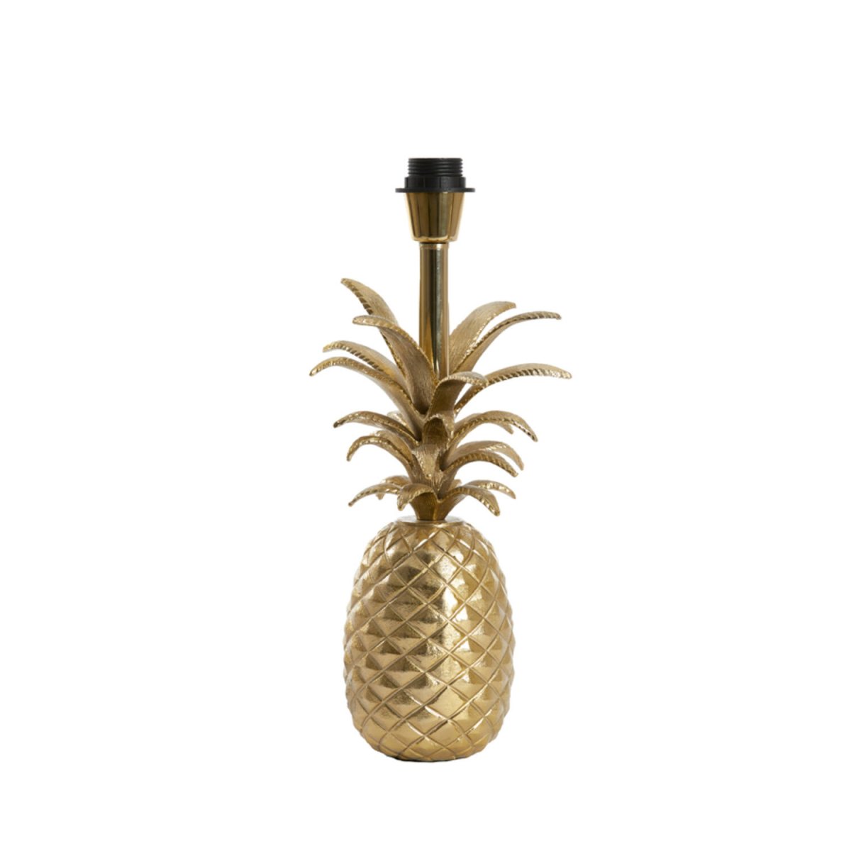 Pineapple 37cm Or pied de lampe De Light & Living - 