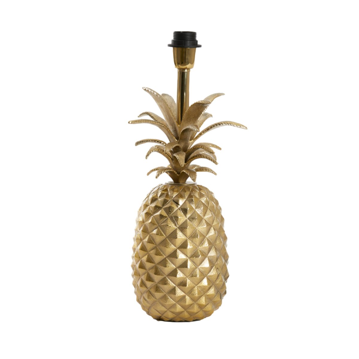Pineapple 42cm Or pied de lampe De Light & Living - 
