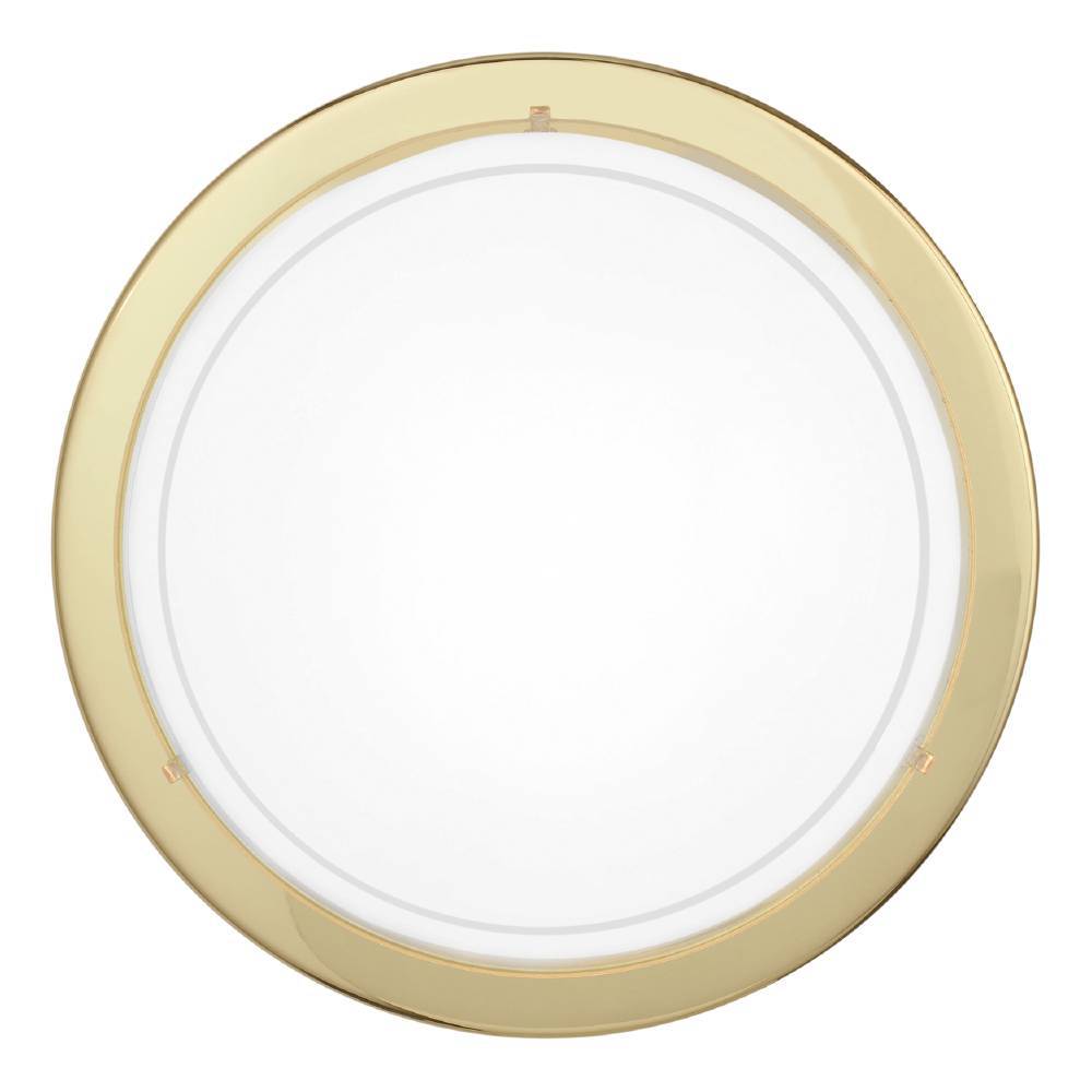 Planet Ø30 Laiton plafonnier De Eglo - Son design minimaliste lui permet de s'int&eacute;grer dans n'importe quelle pi&egrave;ce et de fournir une lumi&egrave;re claire et agr&eacute;able.