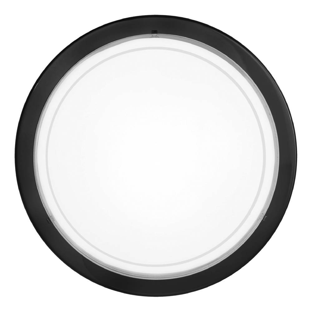 Planet Ø30 Noir plafonnier De Eglo - Son design minimaliste lui permet de s'int&eacute;grer dans n'importe quelle pi&egrave;ce et de fournir une lumi&egrave;re claire et agr&eacute;able.
