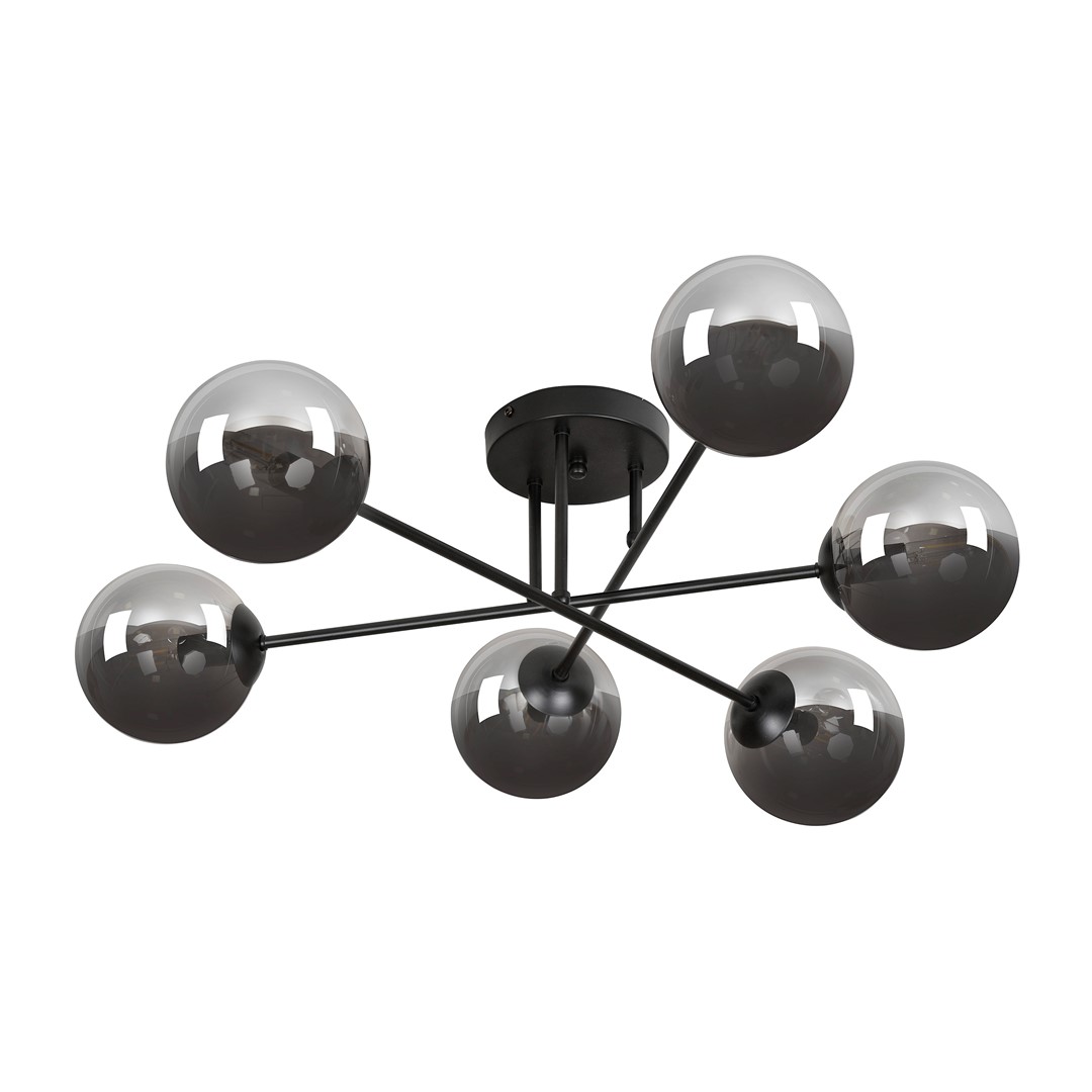 Brendi Ø75 plafonnier De Emibig Lighting - Avec ces plafonniers, vous pouvez éclairer de manière optimale même les grandes pièces.