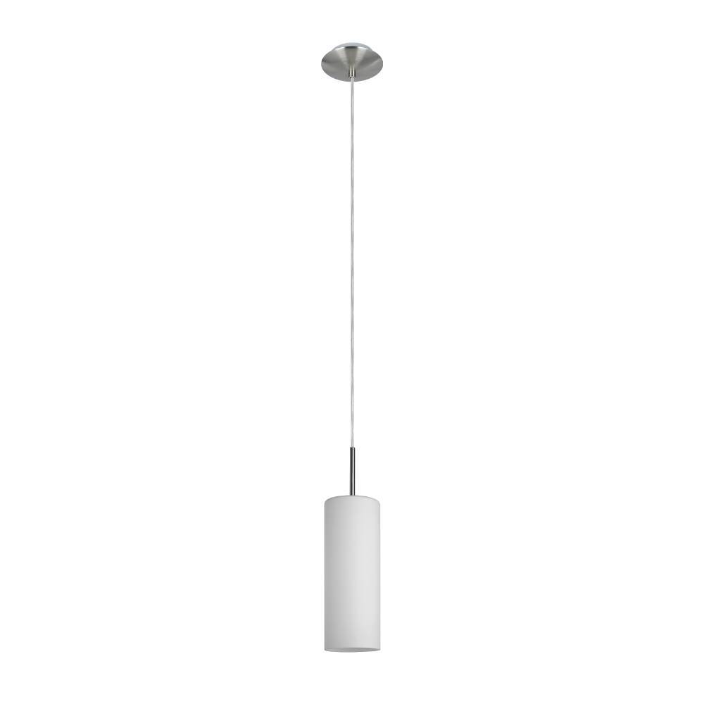 Troy Ø10 Blanc suspension De Eglo - Avec son abat-jour blanc, il émet une lumière douce et agréable, parfaite pour créer une atmosphère calme et accueillante dans la cuisine, la salle à manger ou au dessus d'une table de cuisine.