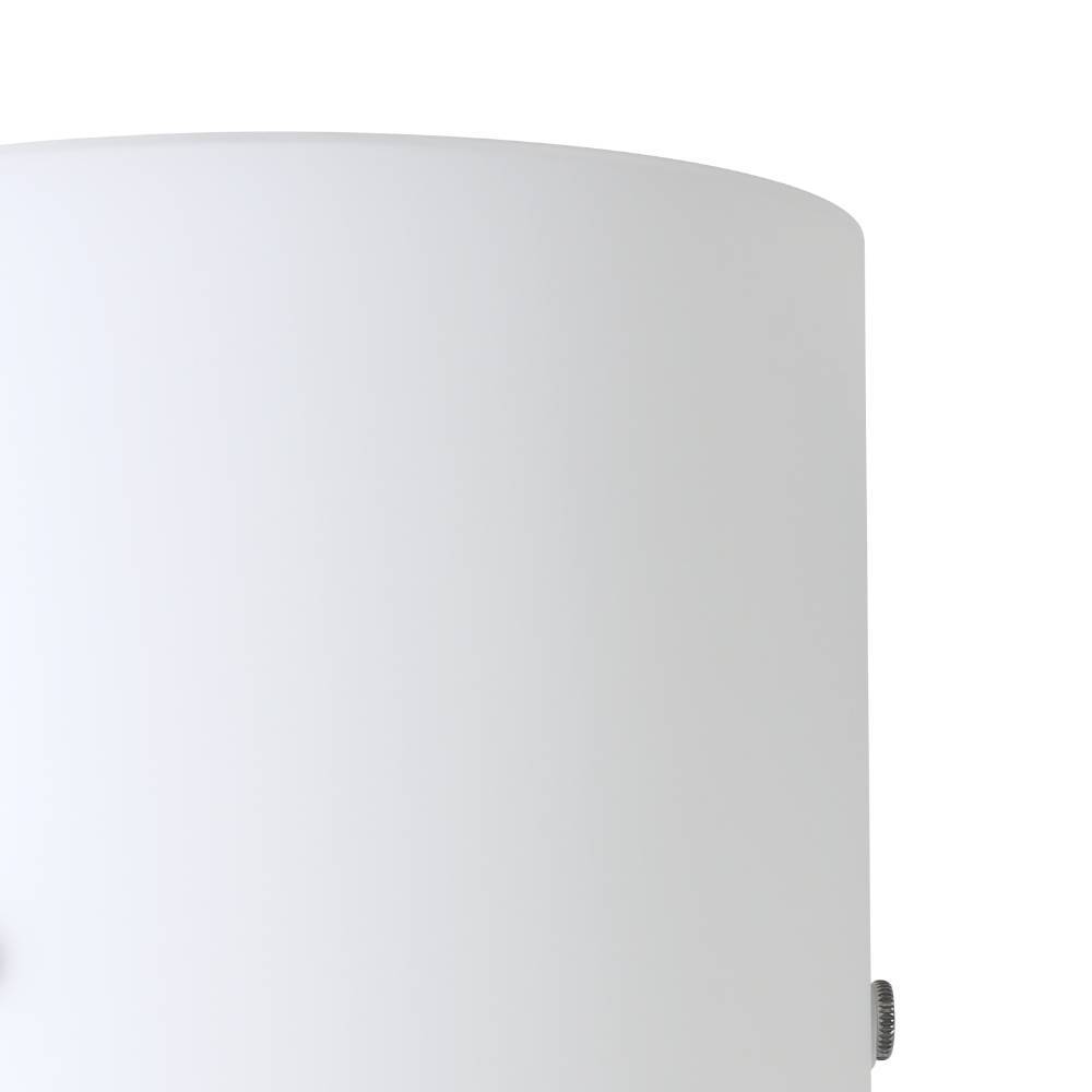 Troy 18cm Blanc applique murale De Eglo - Avec son abat-jour blanc, il &eacute;met une lumi&egrave;re douce et agr&eacute;able, parfaite pour cr&eacute;er une atmosph&egrave;re calme et accueillante dans le couloir, le salon ou la chambre.