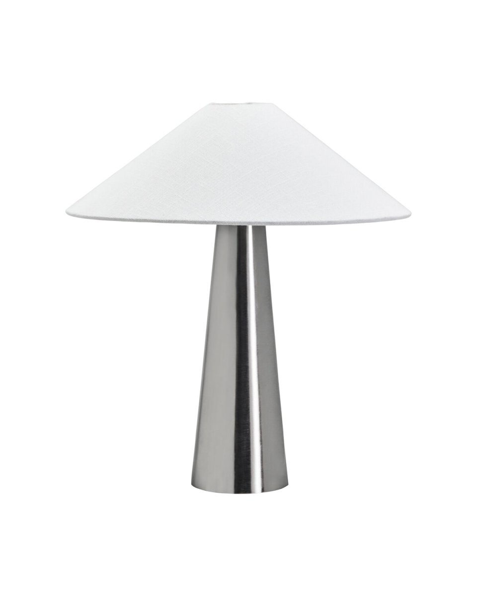 Soffi 48cm Argent lampe de table De House Doctor - La lampe est fournie avec un c&acirc;ble de 2,5 m, un interrupteur et une prise.