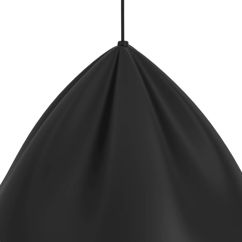 Podere Ø43 Noir suspension De Eglo - de manière confortable et est donc idéal pour créer une atmosphère chaleureuse et accueillante au-dessus de la table à manger ou dans le salon.
