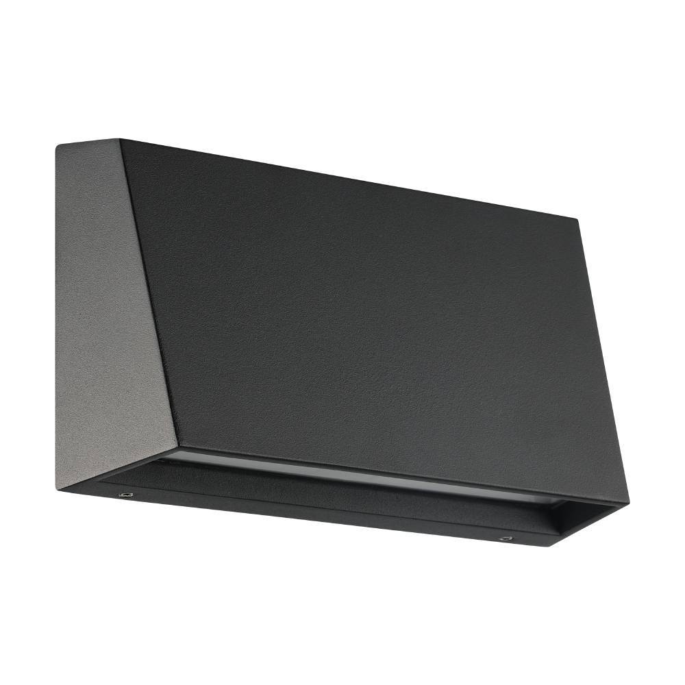 Spongano Noir lampe d’extérieur De Eglo - Grâce à l'indice de protection IP65, qui offre une protection contre les jets d'eau et la poussière, le produit est adapté à une utilisation en extérieur.