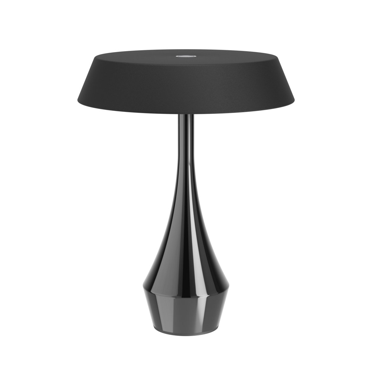 Turcio 20cm Noir portable De Eglo - Pour une autonomie optimale, il est recommandé de charger et de ranger la lampe à l'intérieur.